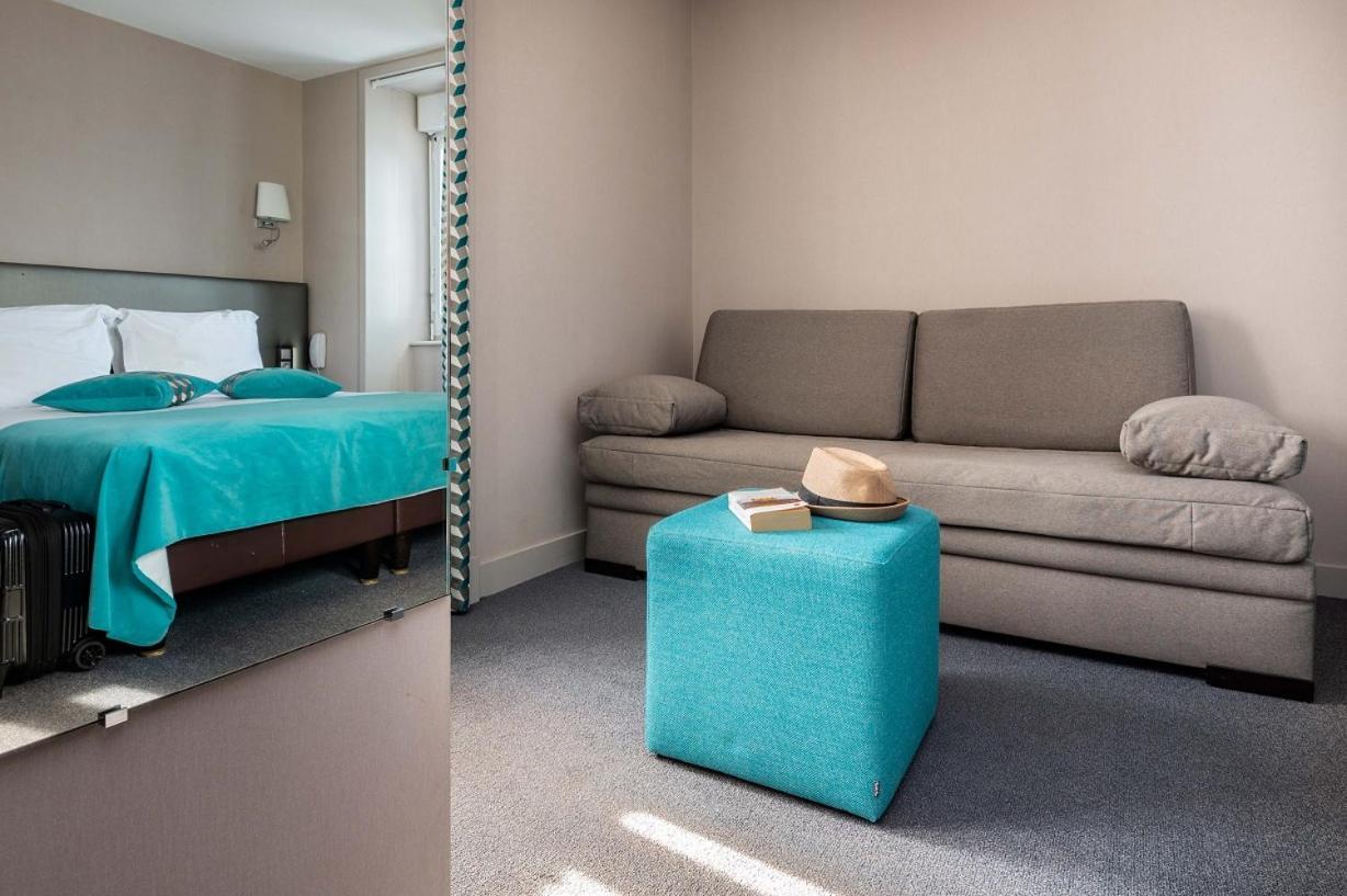 Auberge De La Sélune Ducey-Les Cheris Zimmer foto